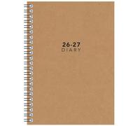 Kraft Academic Week To View A5 Diary 2026-2027, School Year Diaries, Week To View, Basics, Gift