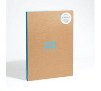 teNeues Notebook Kraft and Blue A4 – Lined Paper (Kraft Series)