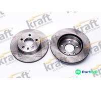 KRAFT AUTOMOTIVE 2 X BRAKE DISC 6041400