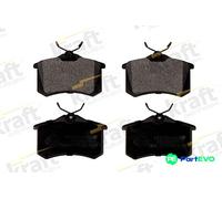 KRAFT AUTOMOTIVE DISC BRAKE BRAKE PAD SET 6010092 FOR AUDI SEAT SKODA VW