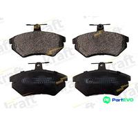 KRAFT AUTOMOTIVE FRONT DISC BRAKE BRAKE PAD SET 6000080 FOR VW