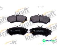 KRAFT AUTOMOTIVE FRONT DISC BRAKE BRAKE PAD SET 6000210