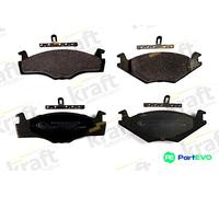 KRAFT AUTOMOTIVE FRONT DISC BRAKE BRAKE PAD SET 6000270 FOR ALFA ROMEO SEAT VW