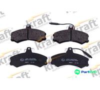 KRAFT AUTOMOTIVE FRONT DISC BRAKE BRAKE PAD SET 6003080