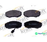 KRAFT AUTOMOTIVE FRONT DISC BRAKE BRAKE PAD SET 6003425