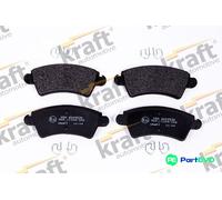 KRAFT AUTOMOTIVE FRONT DISC BRAKE BRAKE PAD SET 6005538 FOR PEUGEOT