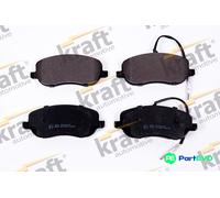 KRAFT AUTOMOTIVE FRONT DISC BRAKE BRAKE PAD SET 6006160 FOR CITROËN PEUGEOT