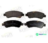 KRAFT AUTOMOTIVE REAR DISC BRAKE BRAKE PAD SET 6013102