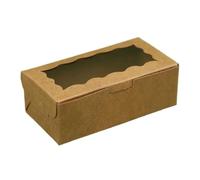 Kraft Boxes with Window 20/30Pcs Kraft Mini Window Gift Box