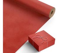 Kraft & Co 69Cm X 20M Gift Wrapping Paper Ideal For Gifts Arts & Crafts, Red