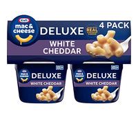 Kraft Deluxe Easy Mac White Cheddar Macaroni and Cheese (4 Microwaveable Cups)