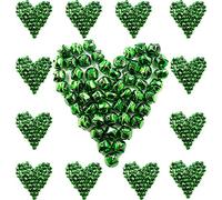 Kraft Jingle Bells (500 Ct / GREEN) Value Bulk Jingle Bells Decorative Supplies,