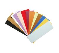 Kraft Paper Bookmarks Colourful and Plain Bookmarks Blank DIY Hand Drawing Paper 50pcs for Decoration to Decorate Your Books Random Color
