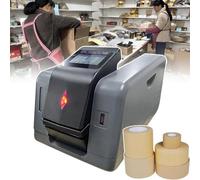 Kraft Paper Cutters for Ribbon Cutting, Adjustable Tape Width 3-10cm, Adjustable Water Temperature 32℉-176℉, Includes 10 Tape Rolls, Ideal for Business and Home Use