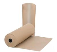 Kraft Paper Roll, 900mm x 200m, Brown Kraft, 100% Recycled Imitation Kraft Paper, 85gsm, for Ecommerce, Retail, Warehouses