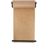 Kraft Paper Roll Holder Dispenser, 12in 18in 24in 35in Wall Mount Kraft Cutter, Butcher Paper Roll Holder/Dispenser with Cutter, Roller Kraft Paper Roll Display(Width 60cm/23.6in)