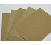 Kraft Recycled Card A4 or A5 280gsm for Cardmaking Wedding Invites Arts & Crafts (10 x A5)