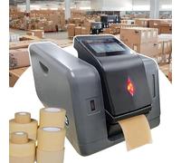 Kraft Tape Dispenser for Water-Activated Gummed Tape, Adjustable Width 3-10cm, Adjustable Water Temperature 32℉-176℉, Easy Ribbon Cutting Machine