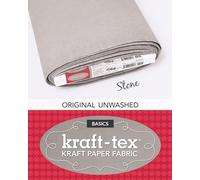 kraft-tex™ Basics Bolt, Stone: Kraft Paper Fabric