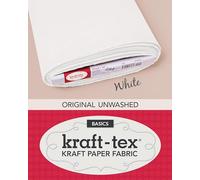 kraft-tex™ Basics Bolt, White: Kraft Paper Fabric