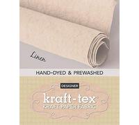 kraft-tex® Roll Linen Hand-Dyed & Prewashed: Kraft Paper Fabric (Kraft-tex Designer)