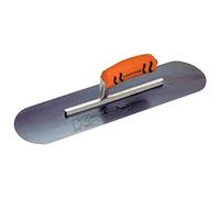 Kraft Tool CF271BPF Blue Steel Pool Trowel with ProForm Handle, 12 x 3-Inch