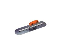 Kraft Tool CF746BPF Blue Steel Pool Trowel with ProForm Handle L-Shank, 24 x 5-Inch