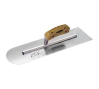 Kraft Tool CFE288K 20"x5" Elite Series Five Star Carbon Steel Round Front/Square Back Cement Trowel w/Cork Hdl