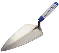 Kraft Tool Co. 12" Philadelphia Brick Trowel with Soft Grip Handle