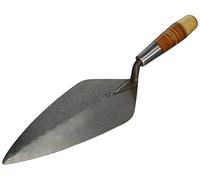 Kraft Tool Co. W. Rose RO316-12 12" Narrow London Brick Trowel with Leather Handle
