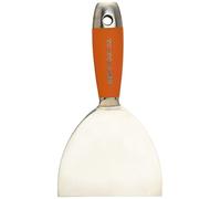 Kraft Tool DW730PF All Stainless Steel Joint Knife with Sure Grip Handle, 5-Inch
