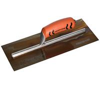 Kraft Tool PL460PF Golden Stainless Steel Plaster Trowel with ProForm Handle, 13 x 5-Inch,Multi
