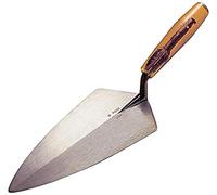 Kraft Tool RO1410-10 1/2 10-1/2" Philadelphia Brick Trowel w/Plastic Handle