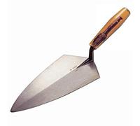 Kraft Tool RO1410-12 W. Rose Philadelphia Brick Trowel with Plastic Handle, Standard Shank, 12-Inch