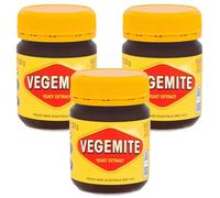 Kraft Vegemite Yeast Extract Spread 220g Pack of 3 Vegeterian Paste Dip Marinade Vitamin B1 B2 B3 Energy Releaser Nervous System Support with Welari Thank You Card | (3pack) (660g)