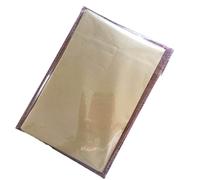 Kraft Wrapping Paper 100sheets/lot Translucent Tracing Paper Calligraphy Craft Writing Copying Drawing Sheet A5 Tissue Paper 210 * 140mm(Gold)