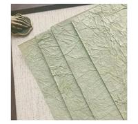 Kraft Wrapping Paper 8pcs Double Layer Stone Grain Pleated Paper Trial Subpackage of Paper Manual Account Seal Collage and Priming A4(A4-3)