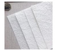 Kraft Wrapping Paper 8pcs Double Layer Stone Grain Pleated Paper Trial Subpackage of Paper Manual Account Seal Collage and Priming A4(A4-2)