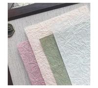 Kraft Wrapping Paper 8pcs Double Layer Stone Grain Pleated Paper Trial Subpackage of Paper Manual Account Seal Collage and Priming A4(A5-1)