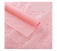 Kraft Wrapping Paper Roll 10Pcs 50 * 66cm Tissue Paper Flower Bouquet Wrapping For Florist Wedding Birthday Party Packing Decor DIY Crafts(Pink)
