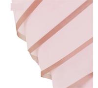 Kraft Wrapping Paper Roll 20 Sheets Flower Wrapping Paper With Golden Edges, Waterproof Bouquet Packaging Craft Paper Roll(01-Pink-20pcs)