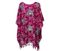 Kraft4Life Women's Casual Dress, Tur-Pink, 44