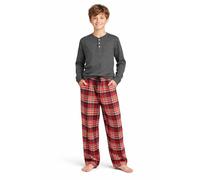 kraftd Boys Pant Sets Soft Cozy Long Sleeve Top & Check Print Pant Bottoms Set for Children