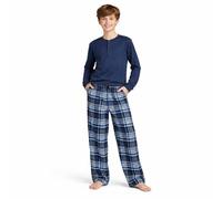 kraftd Boys Pant Sets Soft Cozy Long Sleeve Top & Check Print Pant Bottoms Set for Children