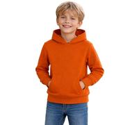 kraftd Hoodie For Boys And Girls Plain Long Sleeve Pullover Sweatshirt With Hood Kids Jumper Top For Sports Casual School