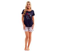 kraftd Shorts Pyjama Sets For Women Loungewear Sleepwear Ladies Nightwear Shorts and Top 2 Pcs Set