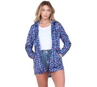 kraftd Womens Raincoat Ladies Rain Jackets Waterproof Showerproof Lightweight Hooded Rain Mac (Emma-Umbrellas)