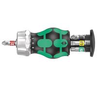 Kraftform Kompakt Ratchet Stubby Screwdriver & Screwdriver Bits 6 Piece 0