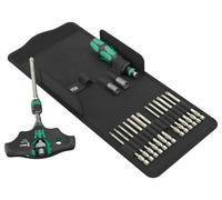 Kraftform Kompakt T-Handle Ratchet Screwdriver Set, 19 Piece - 05136072001