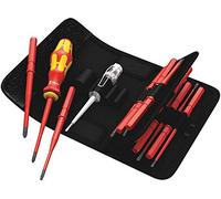 Kraftform VDE Kompakt Slimline Screwdriver Blade Set, 16 Piece, Silver